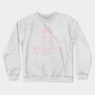 Yoga girl. Crewneck Sweatshirt